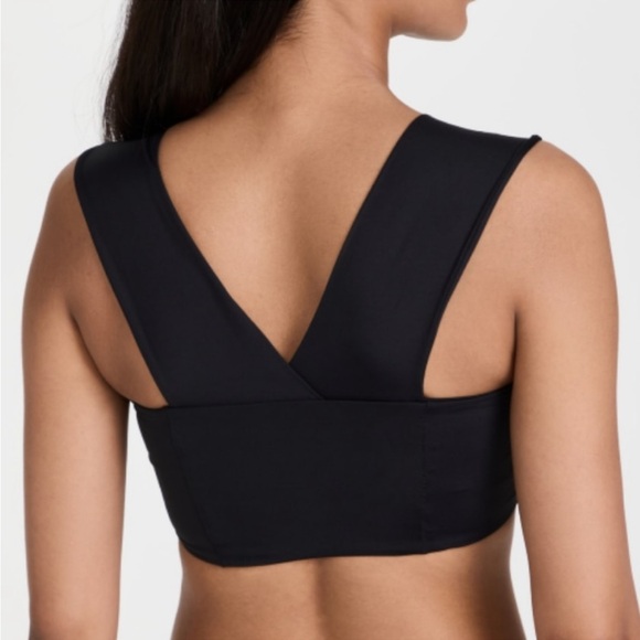 NWT L*Space Reversible Parker Bikini Top in Black | Revolve Bikini - Picture 9 of 12